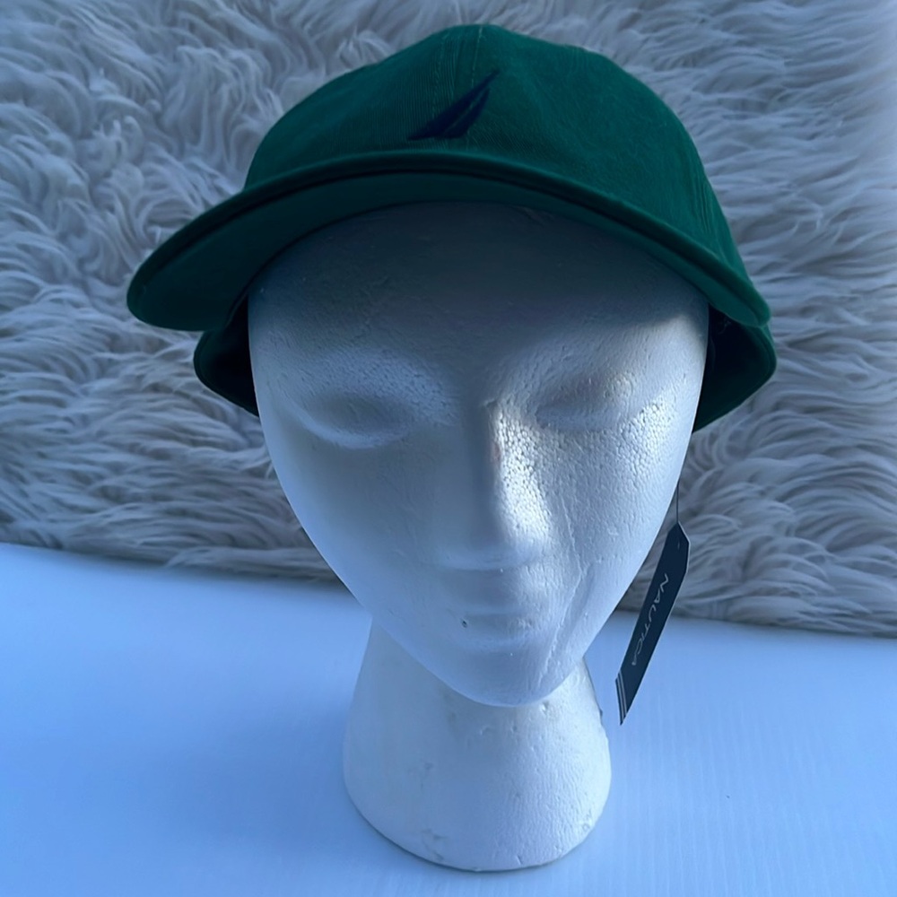 Nautica Mens  J- Class Cap Relaxed Fit Adjustable Strapback Hat